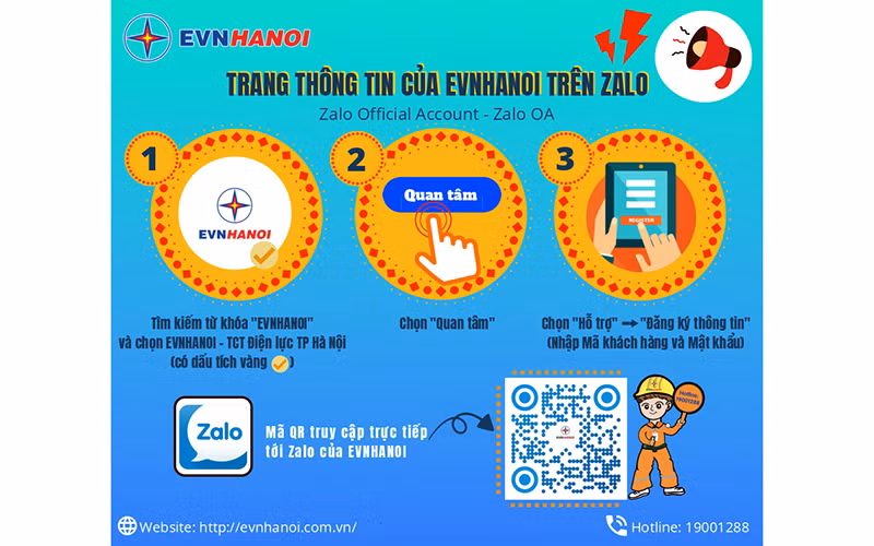 Tạo thuận lợi cho khách hàng sử dụng điện ở Hà Nội