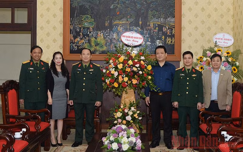 Các địa phương, đơn vị chúc mừng Báo Nhân Dân nhân kỷ niệm 70 năm Ngày báo ra số đầu -0
