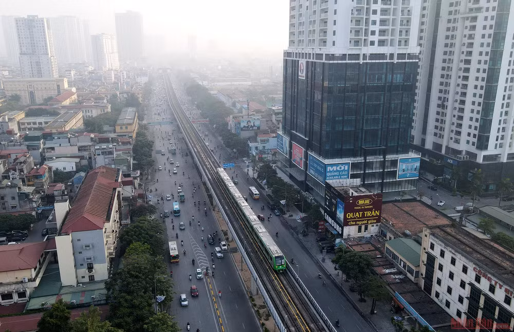Ngày đầu tiên chạy thử tàu đường sắt Cát Linh – Hà Đông -0
