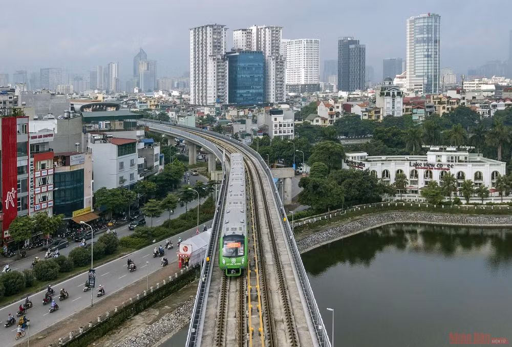 Ngày đầu tiên chạy thử tàu đường sắt Cát Linh – Hà Đông -0