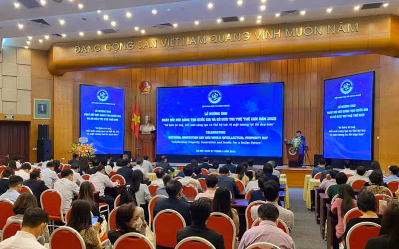 Toàn cảnh buổi lễ hưởng ứng.