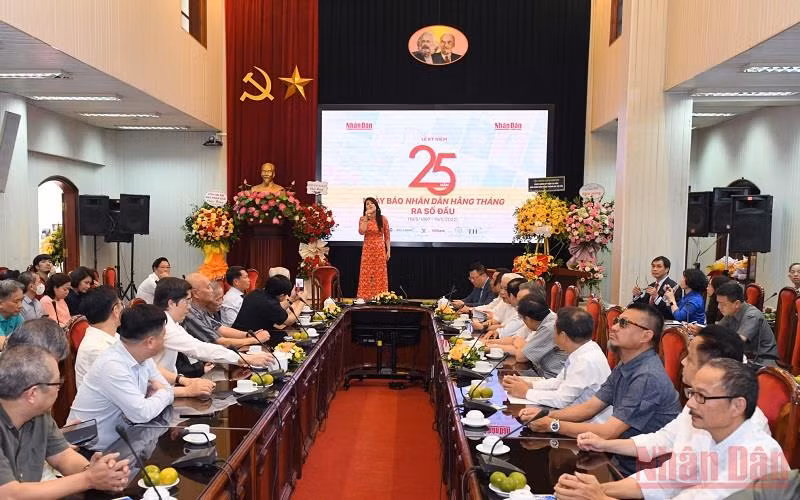 Quang cảnh Lễ kỷ niệm. (Ảnh: THÀNH ĐẠT)