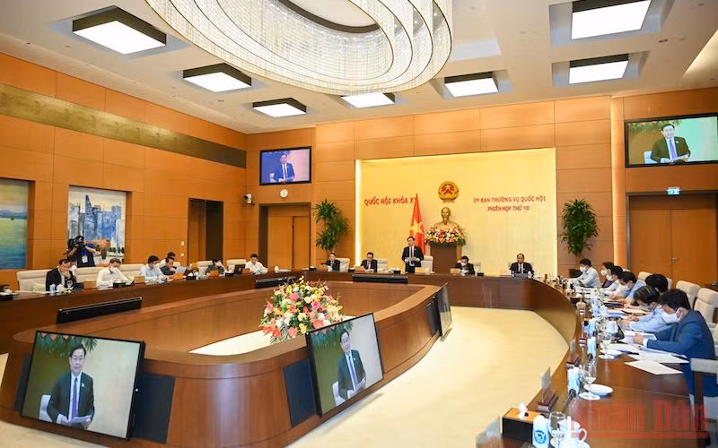 Bế mạc Phiên họp thứ 10 của Ủy ban Thường vụ Quốc hội -0