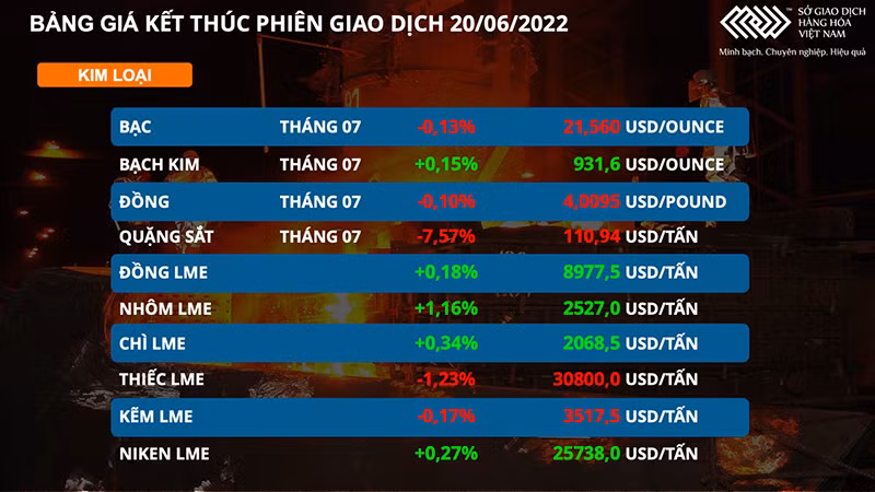 Dầu thô phục hồi, giá quặng sắt lao dốc hơn 7% -0