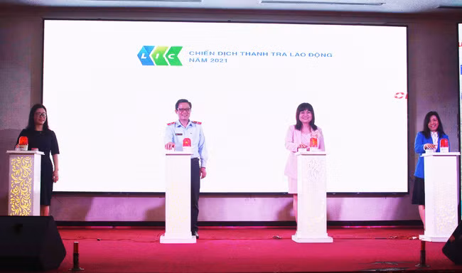 Phát động Chiến dịch thanh tra lao động năm 2021 (Ảnh: Molisa).
