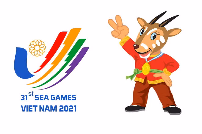 Linh vật Sao la của SEA Games 31. 
