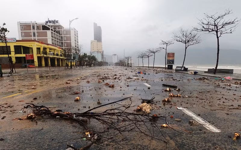 Bão số 13 đã gây thiệt hại tại một số địa phương -0