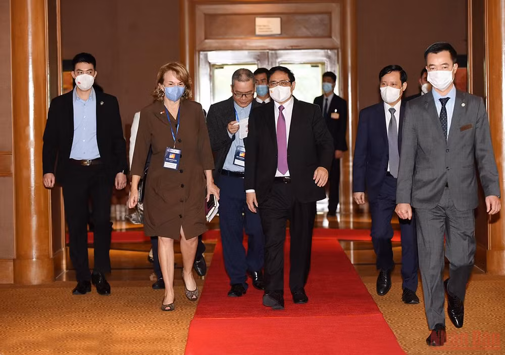 Thúc đẩy quan hệ Việt Nam - Hoa Kỳ với 'lợi ích hài hòa, rủi ro chia sẻ' -0