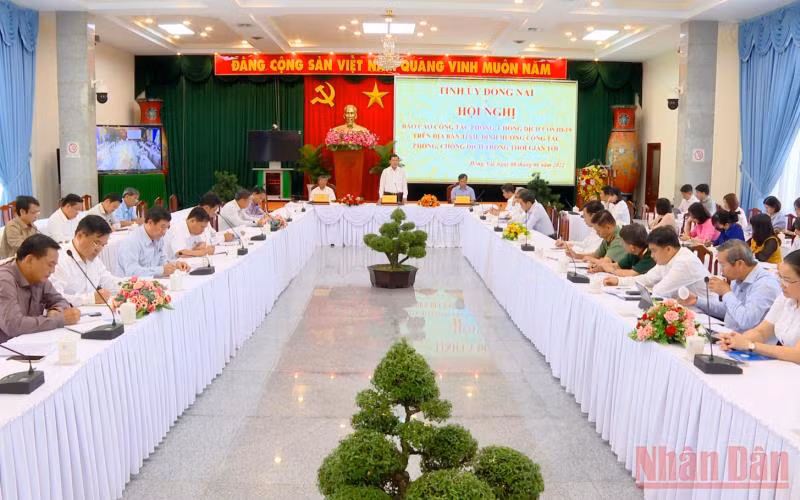 Quang cảnh hội nghị.