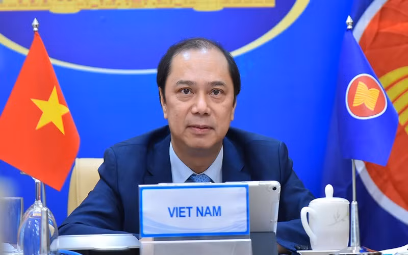 Thứ trưởng Ngoại giao Nguyễn Quốc Dũng. (Ảnh: Bộ Ngoại giao)