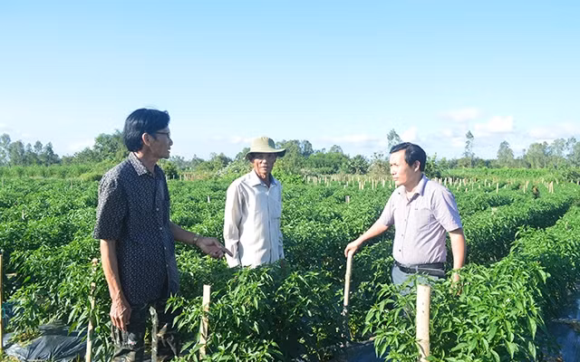 Cán bộ, đảng viên xã Nghĩa Thương, huyện Tư Nghĩa luôn sát dân, lắng nghe dân nói, tạo sự đồng thuận từ cơ sở.