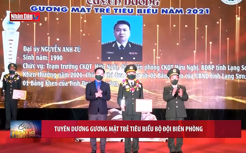 Tuyên dương gương mặt trẻ tiêu biểu Bộ đội biên phòng