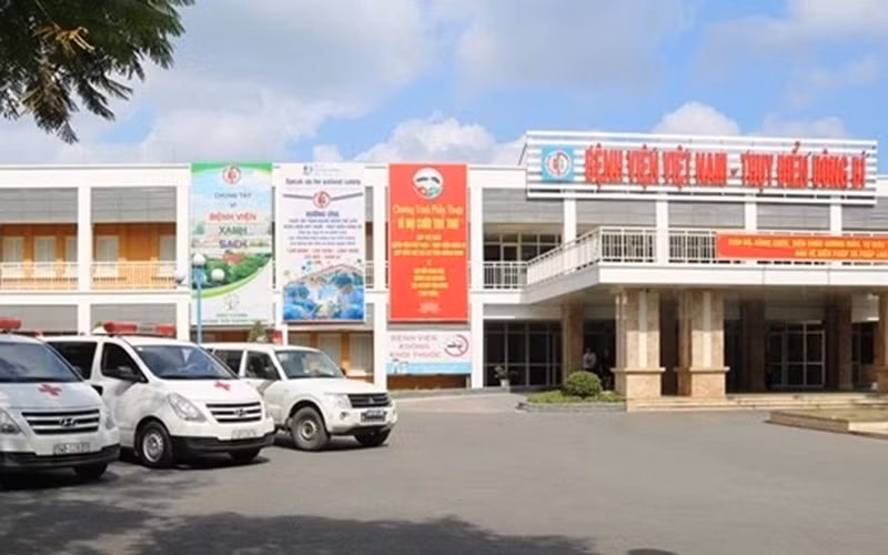 Bệnh viện Việt Nam-Thụy Điển Uông Bí. 
