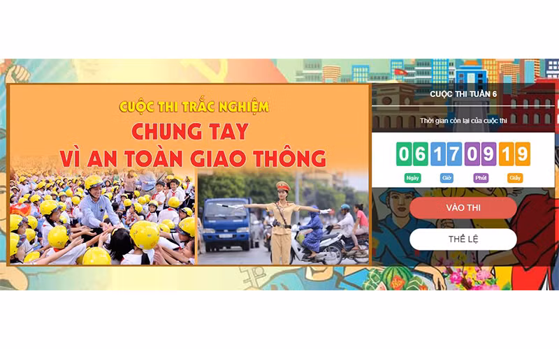 Bạn Võ Thị Hương đoạt giải Nhất tuần năm cuộc thi “Chung tay vì an toàn giao thông”