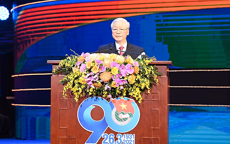 Đoàn TNCS Hồ Chí Minh lần thứ ba đón nhận Huân chương Hồ Chí Minh -0