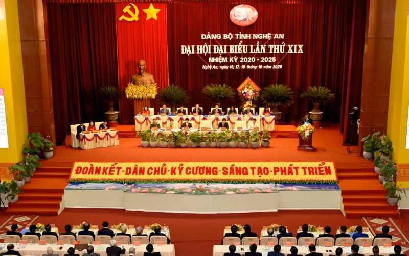 Toàn cảnh đại hội.