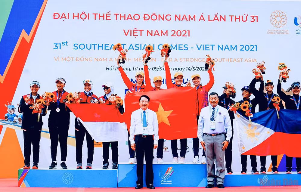 Việt Nam giành 2 huy chương vàng, 2 huy chương đồng đua thuyền rowing -0
