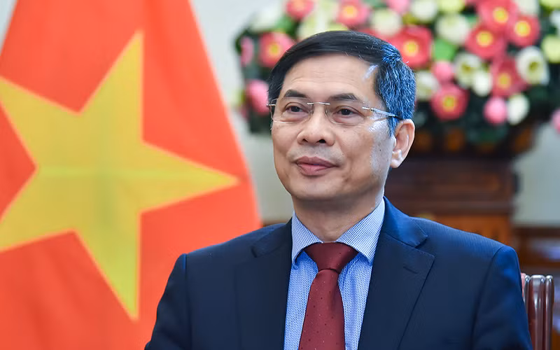 Bộ trưởng Ngoại giao Bùi Thanh Sơn.