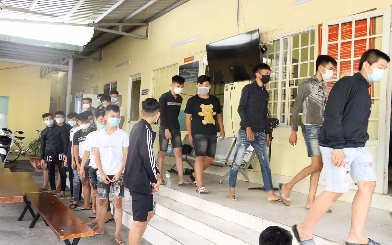 22 đối tượng tham gia hỗn chiến ở Biên Hòa.