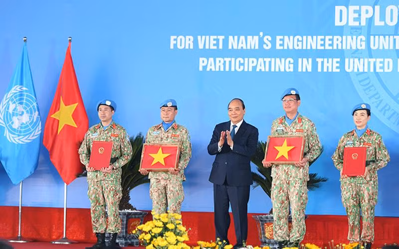 Chủ tịch nước chúc lực lượng thực hiện nhiệm vụ gìn giữ hòa bình Liên hợp quốc “chân cứng đá mềm”, “ra quân thắng lợi” -0