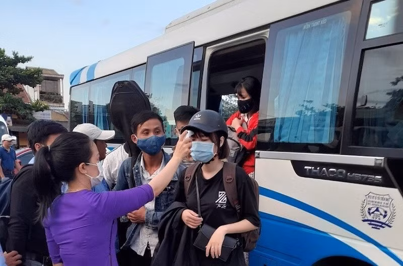 Dừng toàn bộ phương tiện chở khách đi, đến Đà Nẵng từ 0 giờ ngày 28-7