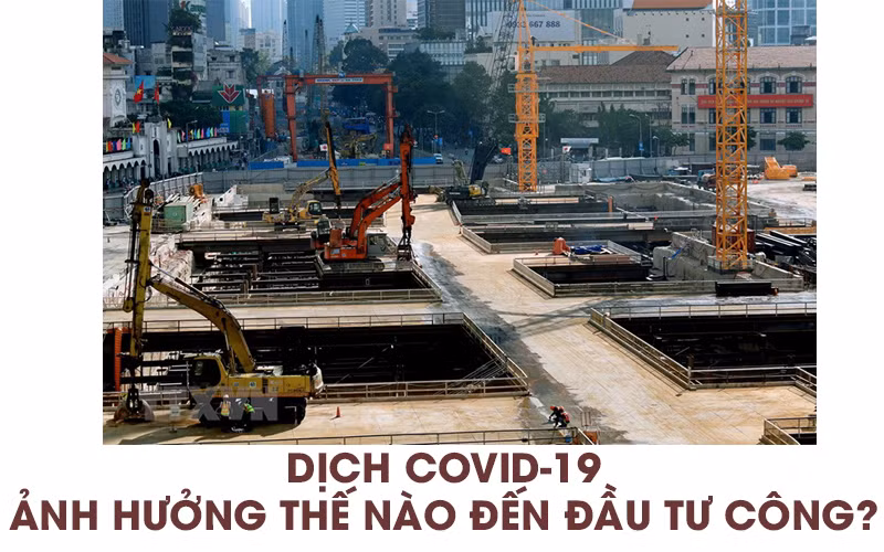 [Infographic] Dịch Covid-19 ảnh hưởng thế nào đến đầu tư công?