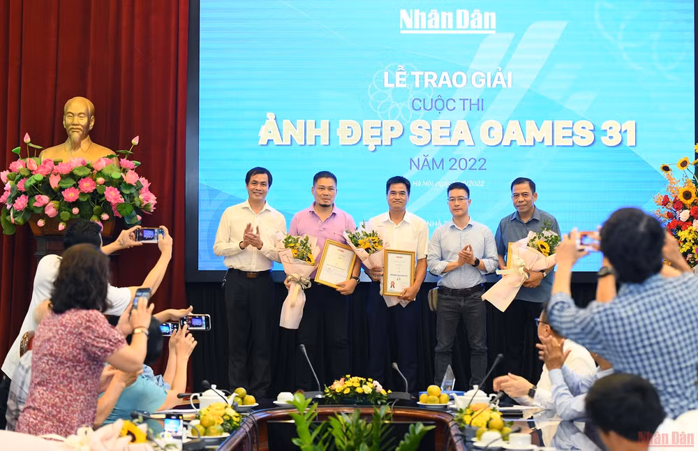 Hình ảnh Lễ giao giải cuộc thi “Ảnh đẹp SEA Games 31” -0
