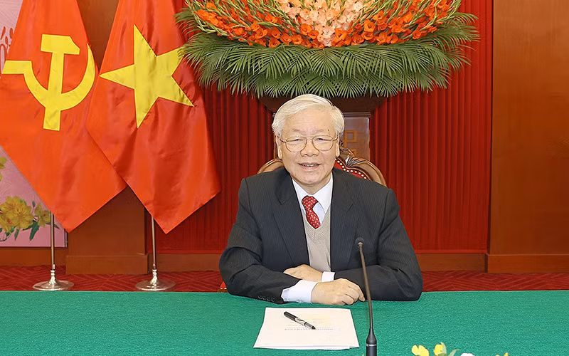 Tổng Bí thư Nguyễn Phú Trọng. (Ảnh: TTXVN)