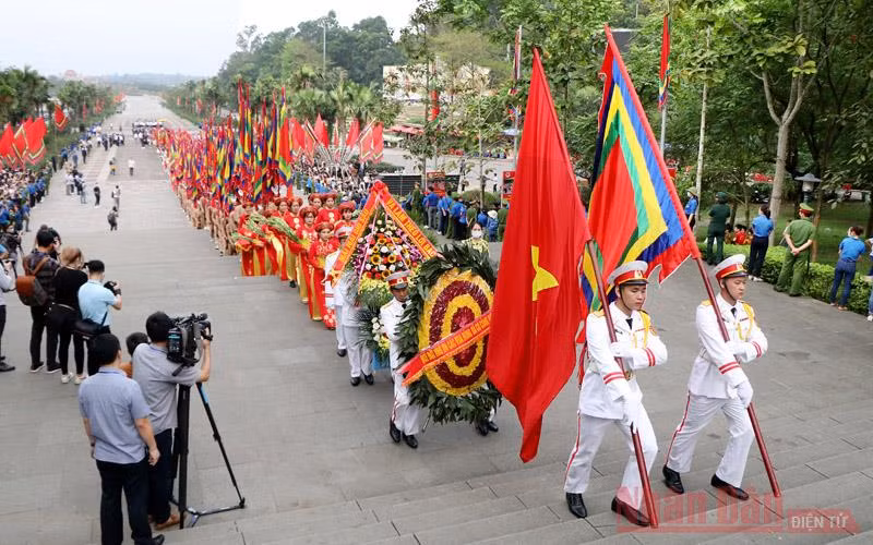 Tổ chức trọng thể Lễ Dâng hương tưởng niệm các Vua Hùng -0