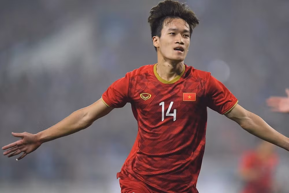 Hoàng Đức từng tỏa sáng giúp U22 Việt Nam chiến thắng U22 Indonesia ở SEA Games 30. 