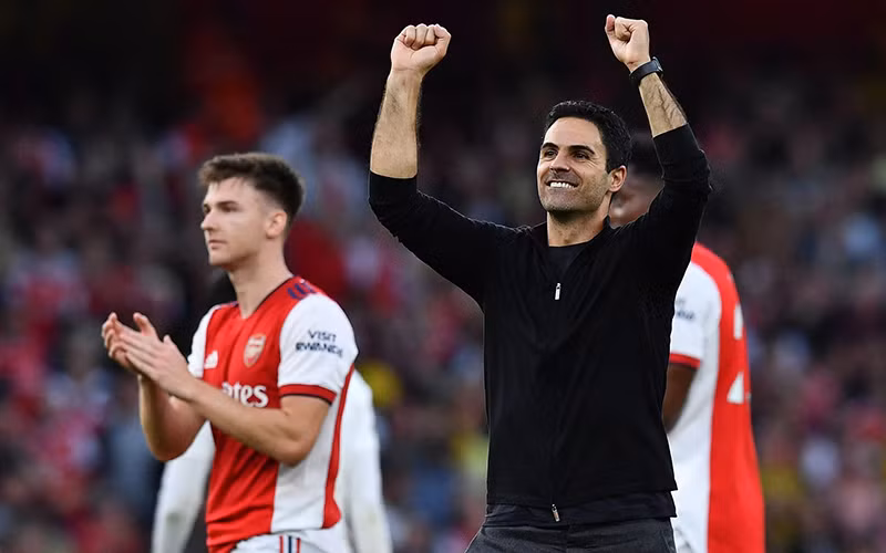 Sự kiên định của huấn luyện viên Mikel Arteta đã khiến Arsenal hồi sinh. (Ảnh: Telegraph) 