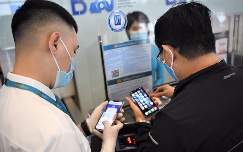 VNA nâng cấp độ phòng dịch và tăng cường hỗ trợ hành khách. (Ảnh: VNA cung cấp)