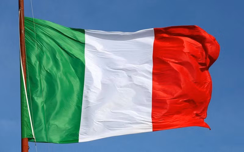 Quốc kỳ Italia. (Ảnh: Reuters)