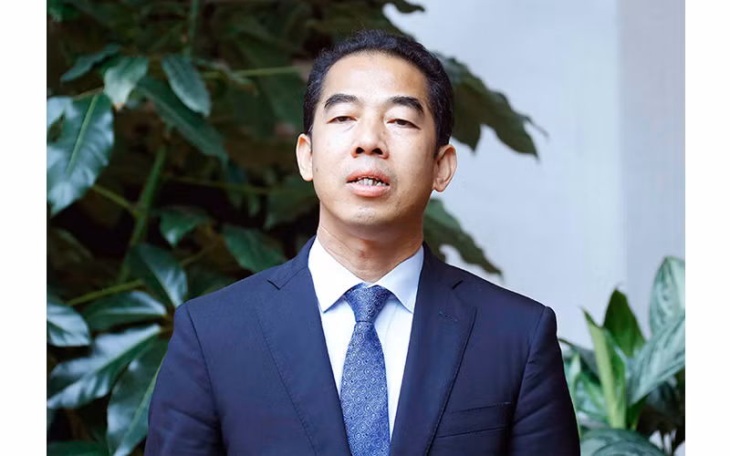 Thứ trưởng Ngoại giao Tô Anh Dũng. Ảnh: Doãn Tấn - TTXVN