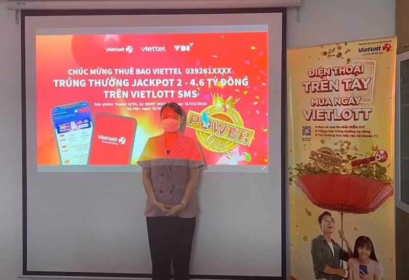 Lĩnh thưởng 4,6 tỉ đồng trước thuế, chị H.T.H đổi đời chỉ sau một đêm.