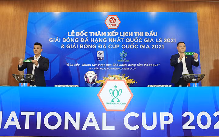 Bốc thăm Giải bóng đá hạng nhất.