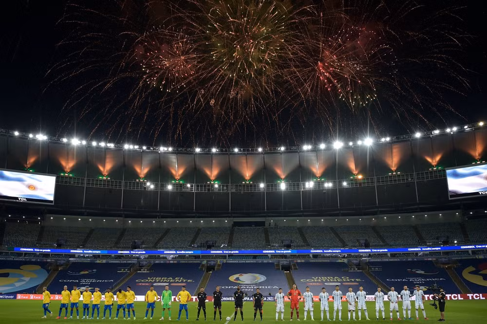Cận cảnh Messi cùng Argentina vô địch Copa America 2021 -0