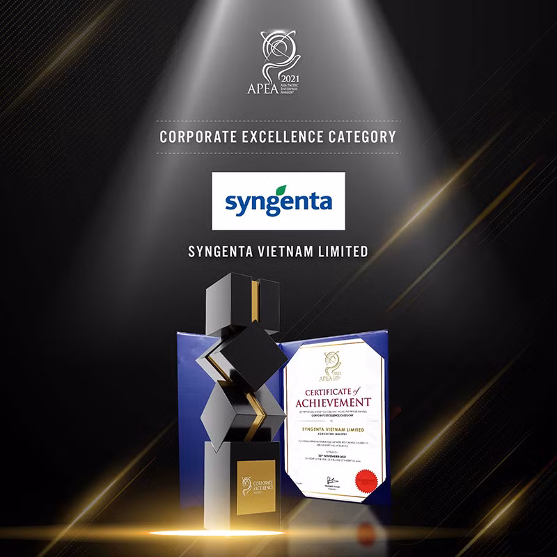 Syngenta Việt Nam được vinh danh là doanh nghiệp xuất sắc châu Á -0