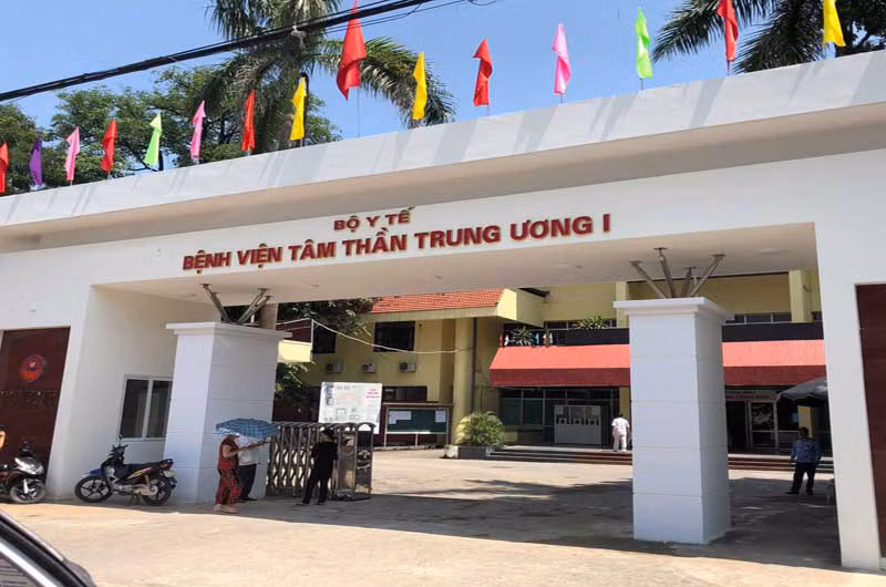Cách chức Giám đốc Bệnh viện Tâm thần Trung ương 1