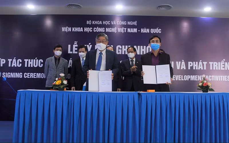 Lễ ký kết Biên bản ghi nhớ.