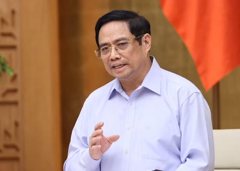 Thủ tướng Chính phủ Phạm Minh Chính. (Ảnh: TTXVN)