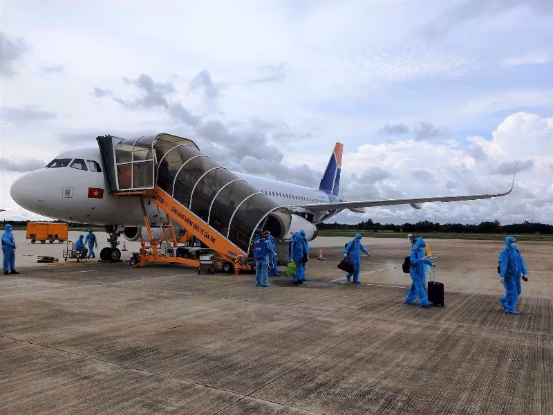Pacific Airlines tham gia đưa công dân Việt Nam về nước