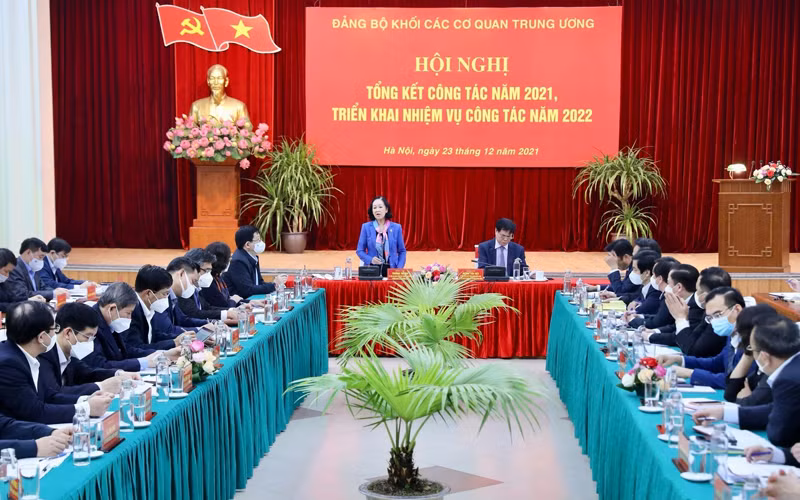 Quang cảnh hội nghị.