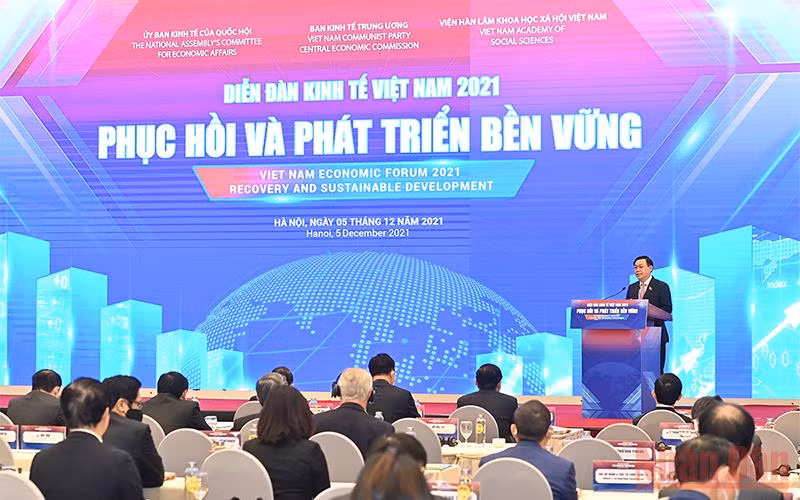 Diễn đàn Kinh tế Việt Nam 2021 thành công tốt đẹp và bế mạc -0