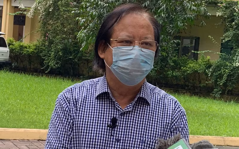 PGS, TS Nguyễn Viết Nhung, Giám đốc Bệnh viện Phổi Trung ương.