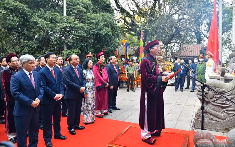 Tổ chức trọng thể Lễ Dâng hương tưởng niệm các Vua Hùng -0