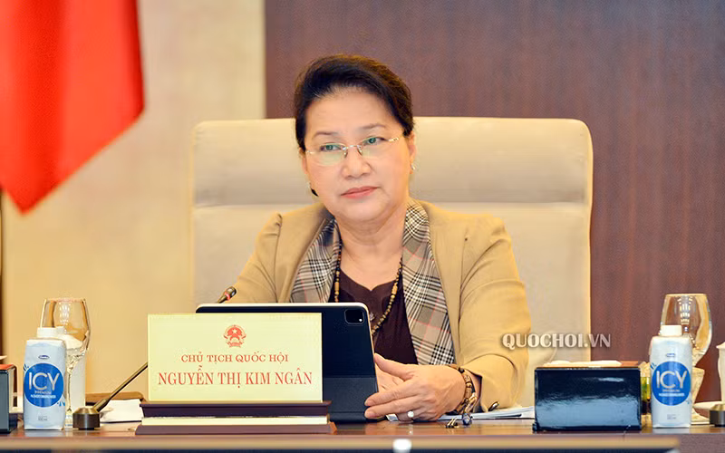 Chủ tịch Quốc hội Nguyễn Thị Kim Ngân. Ảnh: Quochoi.vn