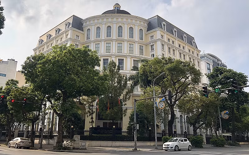 Trụ sở Bộ Tài chính (Ảnh: Duy Linh)