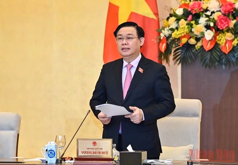 Khai mạc phiên họp thứ 9 của Ủy ban Thường vụ Quốc hội -0