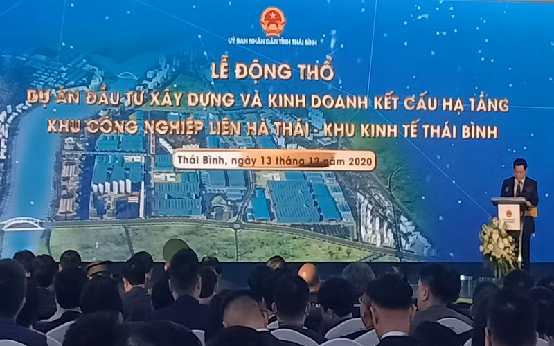 Khởi công xây dựng hạ tầng Khu công nghiệp, đô thị, dịch vụ Liên Hà Thái -0